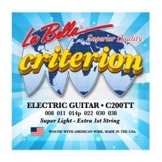 Струни для електрогітари La Bella Criterion C200TT, 8-38