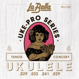Струни для укулеле тенор/концерт La Bella Uke-Pro 100W Wound 4th