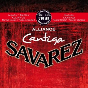 Струни для класичної гітари Savarez Alliance Cantiga 510AR Normal Tension