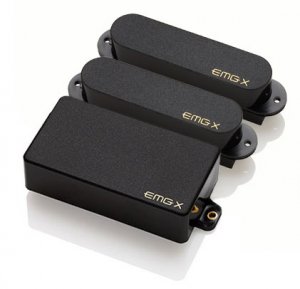 Звукознімачі для електрогітари EMG SAX/SAX/85X Black (AlNiCo 5, активні)