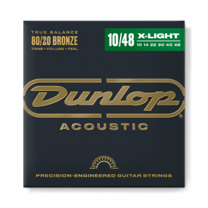Струни для акустичної гітари Dunlop DAB1048 80/20 Bronze