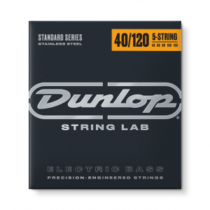 Струни для 5-струнної бас-гітари Dunlop DBS40120 (DBS1065) Stainless Steel