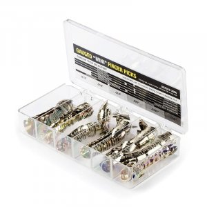 Набір медіаторів Dunlop 3060 Nickel Silver Mini Fingerpick Cabinet (120 шт.)