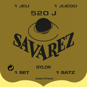 Струни для класичної гітари Savarez Traditional 520J High Tension